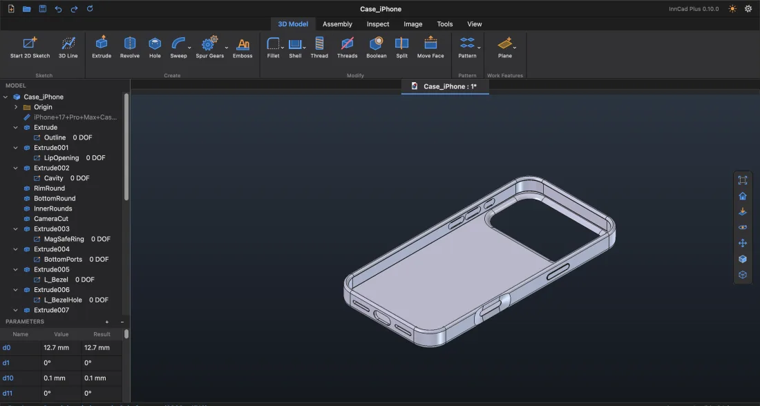 After: the iPhone case rebuilt by AI