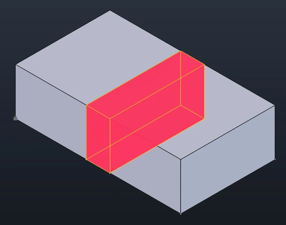 Interference in bright red